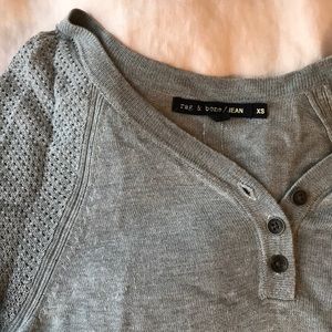 Rag + bone jean GREY HENLEY